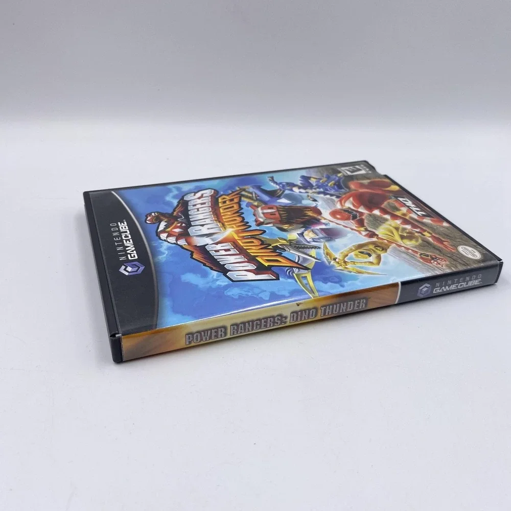 Vintage Power Rangers‎ Dino Thunder Nintendo GameCube Video Game Case Disc THQ